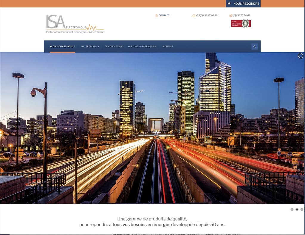 Création de site internet personnalisé