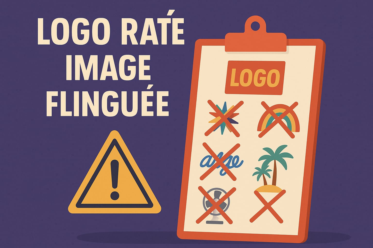 Logo raté, image flinguée : 5 erreurs fatales identité visuelle