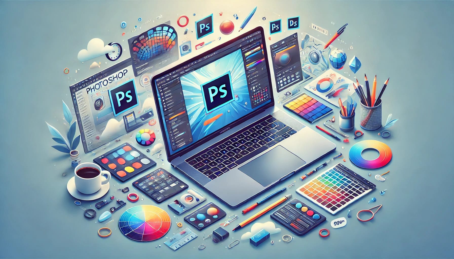 apprendre les raccourcis Photoshop