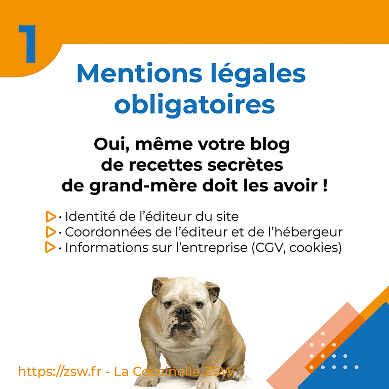 Mentions légales obligatoires