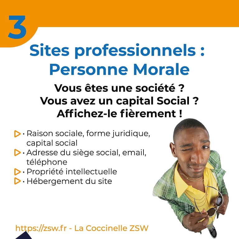 Sites personnes morales