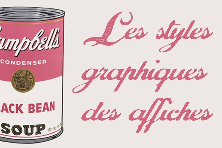 Les styles graphiques des affiches contemporaines