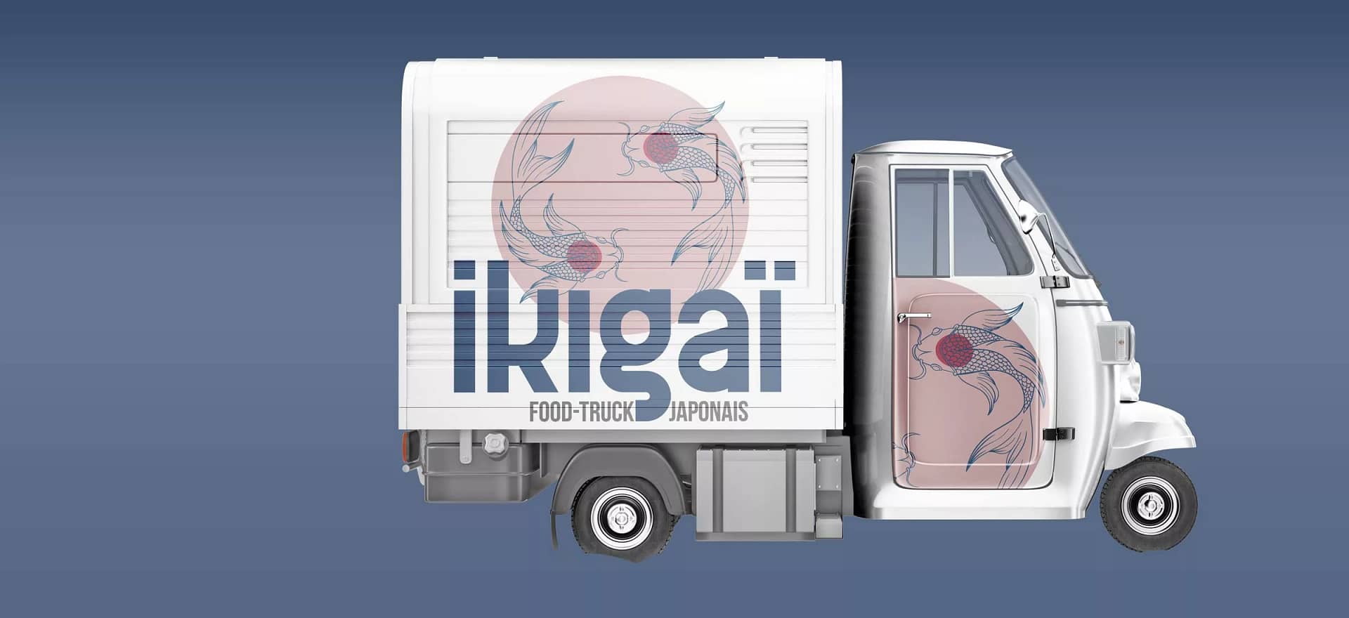 Ikigai Food Truck : Design complet pour un nouveau concept culinaire